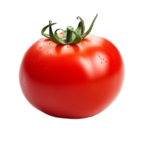 AI generated Tomato png isolated on transparent background