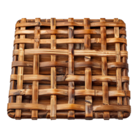 ai genererad magnifik bambu tabell mattor isolerat på transparent bakgrund png