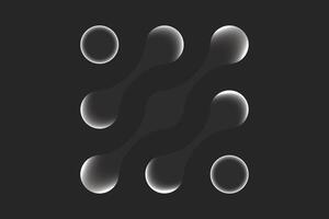abstract modern background futuristic graphic energy sound waves technology concept design. vector