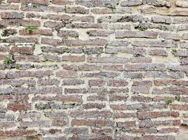 Old brick wall texture for background. photo