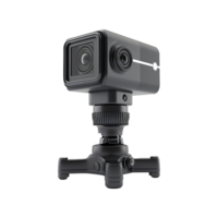 AI generated Action camera isolated on transparent background png