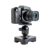 AI generated Action camera isolated on transparent background png