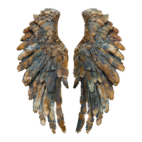 AI generated Angle wings isolated on transparent background png