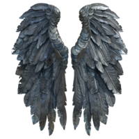 AI generated Angle wings isolated on transparent background png