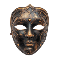 AI generated Elegant carnival mask isolated on transparent background png