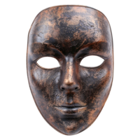 ai generiert elegant Karneval Maske isoliert auf transparent Hintergrund png