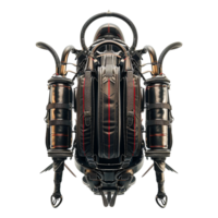 AI generated Jetpack isolated on transparent background png