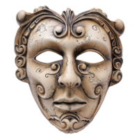 ai gegenereerd elegant carnaval masker geïsoleerd Aan transparant achtergrond PNG