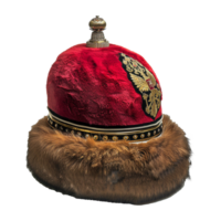 AI generated Russian hat isolated on transparent background png