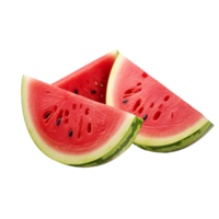 AI generated Watermelon png isolated on transparent background