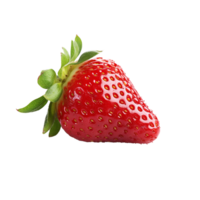AI generated Fresh strawberry png isolated on transparent background