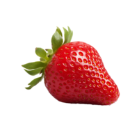 AI generated Fresh strawberry png isolated on transparent background