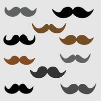 Cinco de Mayo mustache clipart design vector