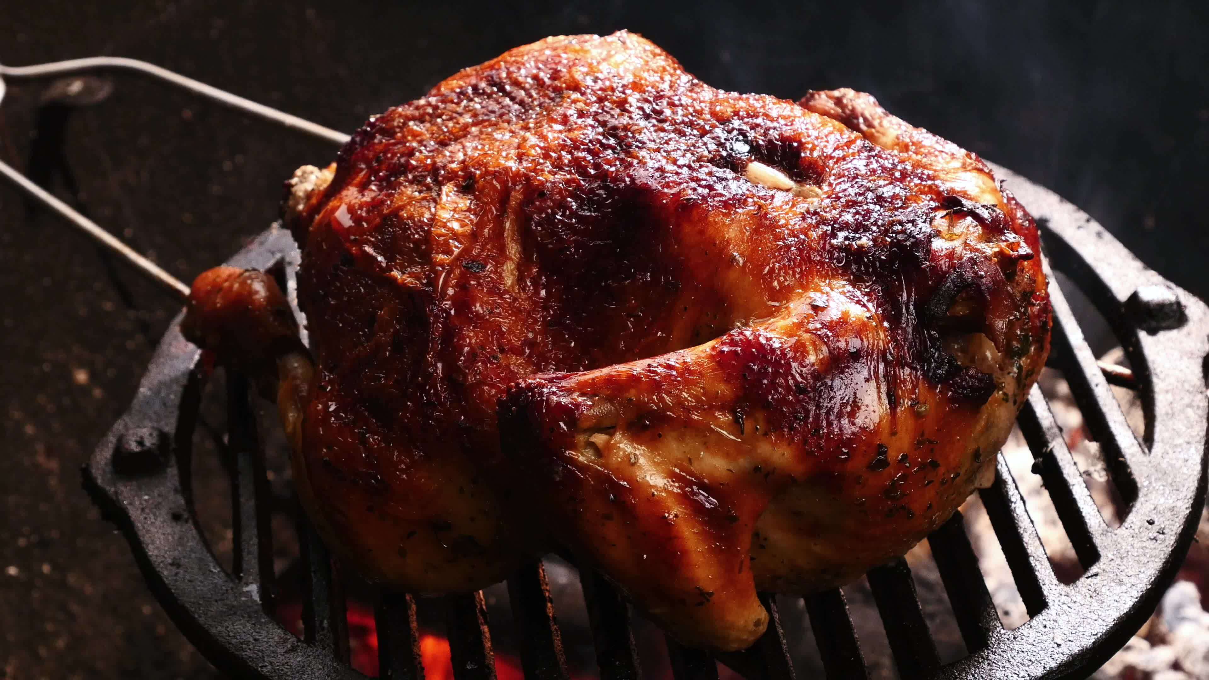 Rotisserie Chicken Stock Video Footage for Free Download