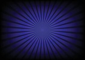Sunburst blue tech vector