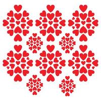 abstract hearts background backdrop texture vector