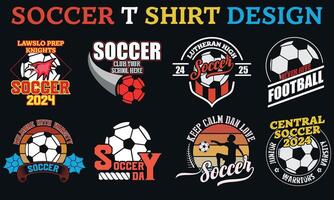 fútbol día fútbol americano camiseta diseño vector