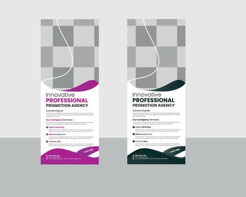 Business Roll up Banner Design Template