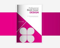 Business book cover and brochure template vector