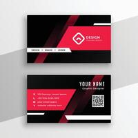 eye catching corporate business card template for professional branding vector