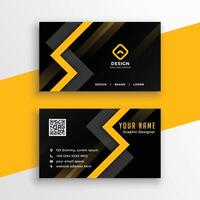 creative professional business card template for company branding vector
