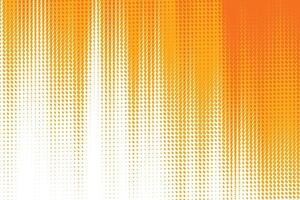 white and orange halftone texture backdrop in abstract style vector