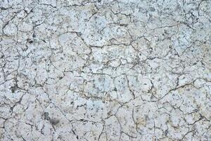 Concrete background with rough deep crack. Grey back. Grunge. marble photo