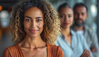 ai generado diversidad, igualdad, y inclusión foto