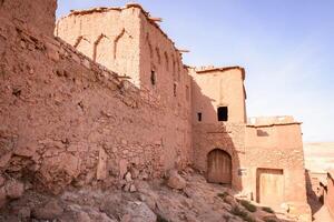 antiguo casas y calles en saudi arabia y maravilloso monumentos en saudi arabia foto