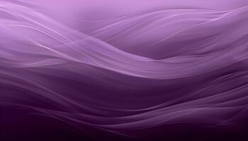 ai generado un púrpura antecedentes con olas foto