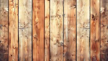 AI generated wooden wall background with many different colors photo