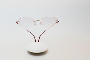 Eye Glasses on white background photo