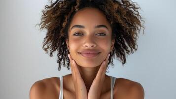 ai generado cerca arriba retrato de persona con rastas foto