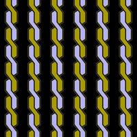 Geometric Braid Seamless Pattern. Y2k Background vector