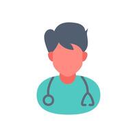 Hospice Worker icon in vector. Logotype vector