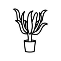 Yucca icon in vector. Logotype vector