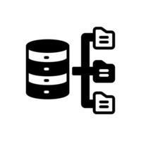 Database Storage icon in vector. Logotype vector