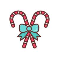 Candy Canes Diet  icon in vector. Logotype vector
