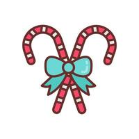 Candy Canes Diet  icon in vector. Logotype vector