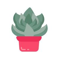 Succulent icon in vector. Logotype vector