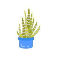 Zebra Plant icon in vector. Logotype vector