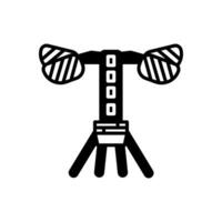 Nano Fly Bee icon in vector. Logotype vector