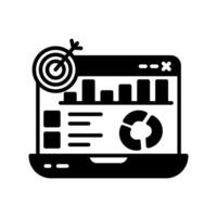 Data Driven  icon in vector. Logotype vector