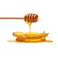 AI generated Honey dripping from dipper png