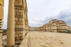 The Great Basilica at the first Bulgarian capital, Pliska photo