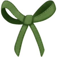 waterverf groen lint boog clip art. png