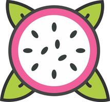 pitaya illustration design vector