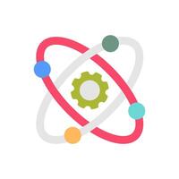 Engineering Physics  icon in vector. Logotype vector