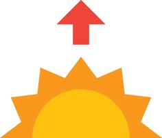 sunrise illustration design vector