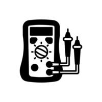 Voltmeter  icon in vector. Logotype vector